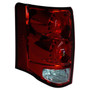 Crown Automotive 5182535AD Left Tail Lamp for 2011+ RT Dodge Grand Caravan, Red Plastic - Black, Clear, Red Plastic, Sold Individually