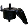 Crown Automotive J5361829 Engine Mount for Jeep 1981-1986 CJ-5, CJ-7, CJ-8 w/ 2.5L Engine, Left or Right - Black Rubber, Steel