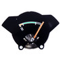 Crown Automotive J8126928 Temperature Gauge for 1976-1984 Jeep SJ, J-10, J-20, Black w/ Orange Needle - Black Metal, Sold Individually