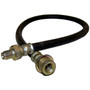 Crown Automotive J0930640 Rear Brake Hose for 1963-1964 J-Series w/ 126" Wheelbase, 1965-1970 J-Series w/o 132" Wheelbase,, 24" Long