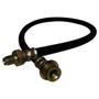 Crown Automotive J0930640 Rear Brake Hose for 1963-1964 J-Series w/ 126" Wheelbase, 1965-1970 J-Series w/o 132" Wheelbase,, 24" Long