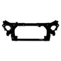 Crown Automotive 55077976AD Header Panel for 2007-2018 Jeep JK Wrangler - Black Plastic, Steel, Sold Individually
