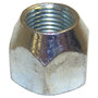 Crown Automotive J4004836 Open-Ended Lug Nut for 1981-1986 Jeep J-20, 9/16"-18 Threads, 7/8" Hex - Silver Steel, Sold Individually