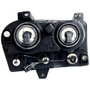 Crown Automotive 4805757AG Left Headlight for 05-12/1/06 Chrysler LX 300 w/ Halogen Bulbs w/ Chrome Bezels, Includes Bulbs, Sockets, and