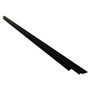 Crown Automotive 55395269AD Left Front Outer Door Glass Weatherstrip for 2007-2018 Jeep JK Wrangler w/ Full Steel Doors, Black Rubber