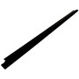 Crown Automotive 55395269AD Left Front Outer Door Glass Weatherstrip for 2007-2018 Jeep JK Wrangler w/ Full Steel Doors, Black Rubber