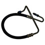 Crown Automotive 52037644 Power Steering Pressure Hose for 1991-1995 Jeep YJ Wrangler w/ 4.0L Engine - Black, Silver Metal, Rubber