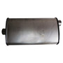 Crown Automotive E0021337 Muffler for 97-00 Jeep TJ Wrangler w/ 2.5L or 4.0L Engine - Steel, Sold Individually