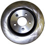 Crown Automotive 4779599AA Front Disc Brake Rotor for 2008-2012 Jeep Liberty w/ 13.09" Rotor - Silver Cast Iron, Sold Individually