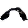 Crown Automotive 55079097AA Left Front Fender Liner for 2008-2010 Jeep WK Grand Cherokee - Black Plastic, Sold Individually