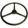 Crown Automotive 7375336 Green Steering Wheel for 41-64 Jeep MB, CJ-2A, CJ-3A, CJ-3B, CJ-5, CJ-6, 17" Diameter, 3 Spokes, 36 Splines