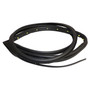 Crown Automotive 55399215AF Left Rear Door Weatherstrip for 2011-2022 Jeep WK Grand Cherokee - Black Rubber, Sold Individually