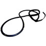 Crown Automotive 55399215AF Left Rear Door Weatherstrip for 2011-2022 Jeep WK Grand Cherokee - Black Rubber, Sold Individually