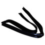Crown Automotive 55136081AI Left Rear Door Glass Seal for 1999-2004 Jeep WJ, WG Grand Cherokee - Black Rubber, Sold Individually