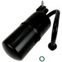 Crown Automotive 55036630AE A/C Receiver Drier for 1997-2000 Jeep XJ Cherokee LHD w/ 2.5L, 4.0L Engines - Black Aluminum
