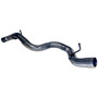 Crown Automotive E0054227 Tailpipe for 1997-2002 Jeep TJ Wrangler w/ 2.5L or 4.0L Engine - Steel, Sold Individually