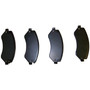 Crown Automotive 5066427AA Brake Pad Set Front Left & Right - Fits 2002-2007 Jeep KJ Liberty, Left and Right
