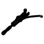Crown Automotive 52060132AC Clutch Master Cylinder for 2007-2018 Jeep JK Wrangler - Black Metal, Plastic, Sold Individually