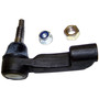 Crown Automotive 5072445AA Left Outer Tie Rod End for 2002-2005 Jeep KJ Liberty - Black Rubber, Steel, Sold Individually