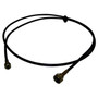 Crown Automotive J5353092 Speedometer Cable for 1974-1979 Jeep SJ, J-Series w/ Automatic Transmission w/o Cruise Control; 91" Overall Length