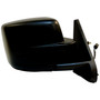 Crown Automotive 5155458AK Right Power, Heated, Manual Folding Mirror for 11-15 Jeep MK Patriot; Black Textured Finish, Sold Individually