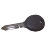 Crown Automotive 5010366AA Blank Transponder Key for 1998-2006 Jeep TJ Wrangler, 1998-2001 Jeep XJ Cherokee, 1999-2004 Jeep WJ Grand