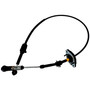 Crown Automotive 52060164AD Transmission Shift Cable for 2007-2010 Jeep JK Wrangler w/ Automatic Transmisison - Black Plastic, Rubber, Steel