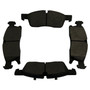 Crown Automotive 68052370AA Front Brake Pad Set for 2011-2021 Jeep WK Grand Cherokee w/o SRT Package and 2011-2022 Dodge WD Durango w/o