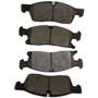Crown Automotive 68052370AA Front Brake Pad Set for 2011-2021 Jeep WK Grand Cherokee w/o SRT Package and 2011-2022 Dodge WD Durango w/o