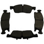 Crown Automotive 68052370AA Brake Pad Set Front Left & Right - Fits 2011-2021 Jeep WK Grand Cherokee