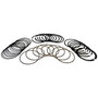 Crown Automotive 5159661AA Standard Piston Ring Set for Jeep 2005-2010 WK, WH Grand Cherokee, w/ 6.1L Engine, For 8 Pistons