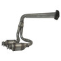 Crown Automotive 5114461AA Front Exhaust Pipe for 1/25/00-02 Jeep TJ Wrangler w/ 4.0L Engine w/ Flange, Includes 2 Catalytic Converters