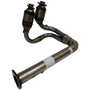 Crown Automotive 5114461AA Front Exhaust Pipe for 1/25/00-02 Jeep TJ Wrangler w/ 4.0L Engine w/ Flange, Includes 2 Catalytic Converters