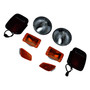 Crown Automotive LK8 Light Master Kit for 2004-2006 Jeep TJ Wrangler, Includes Headlights, Side Marker Lights, Parking Lights, and Tail