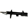Crown Automotive 68051843AA Left Front Strut for Jeep 2007-2010 MK Compass, Patriot w/ Touring Suspension - Black Steel, Sold Individually