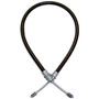 Crown Automotive 52128164AB Front Parking Brake Cable for 1997-2001 XJ Jeep Cherokee - Black, Unpainted Plastic, Rubber, Steel