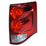 Crown Automotive 5182534AD Right Tail Lamp for 2011+ RT Dodge Grand Caravan, Red Plastic - Black, Clear, Red Plastic, Sold Individually