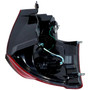 Crown Automotive 5182534AD Right Tail Lamp for 2011+ RT Dodge Grand Caravan, Red Plastic - Black, Clear, Red Plastic, Sold Individually