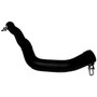 Crown Automotive 55057201AC Upper Radiator Hose for 2007-2010 Jeep JK Wrangler w/ 2.8L Diesel Engine - Black Rubber, Steel