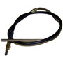 Crown Automotive J5355721 Front Parking Brake Cable for Miscellaneous 1976-79 Jeep SJ, J-Series - Black, Unpainted Plastic, Rubber, Steel