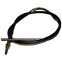 Crown Automotive J5355721 Front Parking Brake Cable for Miscellaneous 1976-79 Jeep SJ, J-Series - Black, Unpainted Plastic, Rubber, Steel