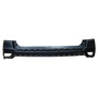 Crown Automotive 68109898AC Rear Upper Fascia for 2011-2017 Jeep MK Compass, Black Plastic - Black Plastic, Sold Individually