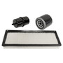Crown Automotive MFK13 Master Filter Kit for Jeep 1991-1995 YJ Wrangler w/ 4.0L Engine, 1991-1993 YJ Wrangler w/ 2.5L Engine w/ 3/4"-16