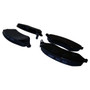 Crown Automotive 5018945TI Front Brake Pad Set for 2001-2006 Dodge Stratus and Chrysler Sebring - Gray Ceramic