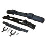 Crown Automotive 1FN67K Front Bumper Kit for 2007-2018 Jeep JK Wrangler w/ Plastic Front Bumper, Includes Fascia w/ Fog Lamp Holes and Tow
