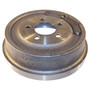 Crown Automotive 52128270AA Left or Right Rear Drum Brake for 2002 Jeep KJ Liberty - Cast Iron, Sold Individually