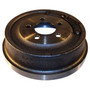 Crown Automotive 52128270AA Left or Right Rear Drum Brake for 2002 Jeep KJ Liberty - Cast Iron, Sold Individually