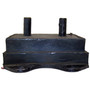 Crown Automotive J3176909 Engine Mount for 1965-1967 SJ, J-Series w/ V8-327 Engine, Left or Right - Black Metal, Rubber, Sold Individually