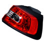 Crown Automotive 68102907AF Left Outer Tail Lamp for 2014-2018 Jeep KL Cherokee, Mounts to the Quarter Panel - Black, Clear, Red Plastic