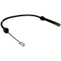Crown Automotive J5356483 Throttle Cable for 1976 Jeep CJ-5, CJ-7 w/ 5.0L Engine, Approximately 21.25" Long - Black Plastic, Rubber, Steel